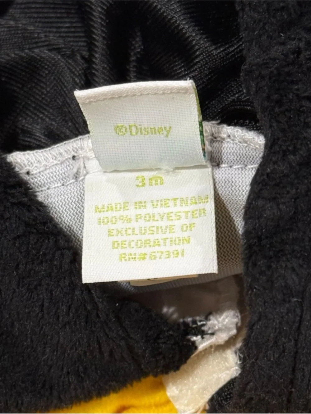 Disney Baby Mickey Mouse Tuxedo Halloween Costume Infant Baby 3 Months
